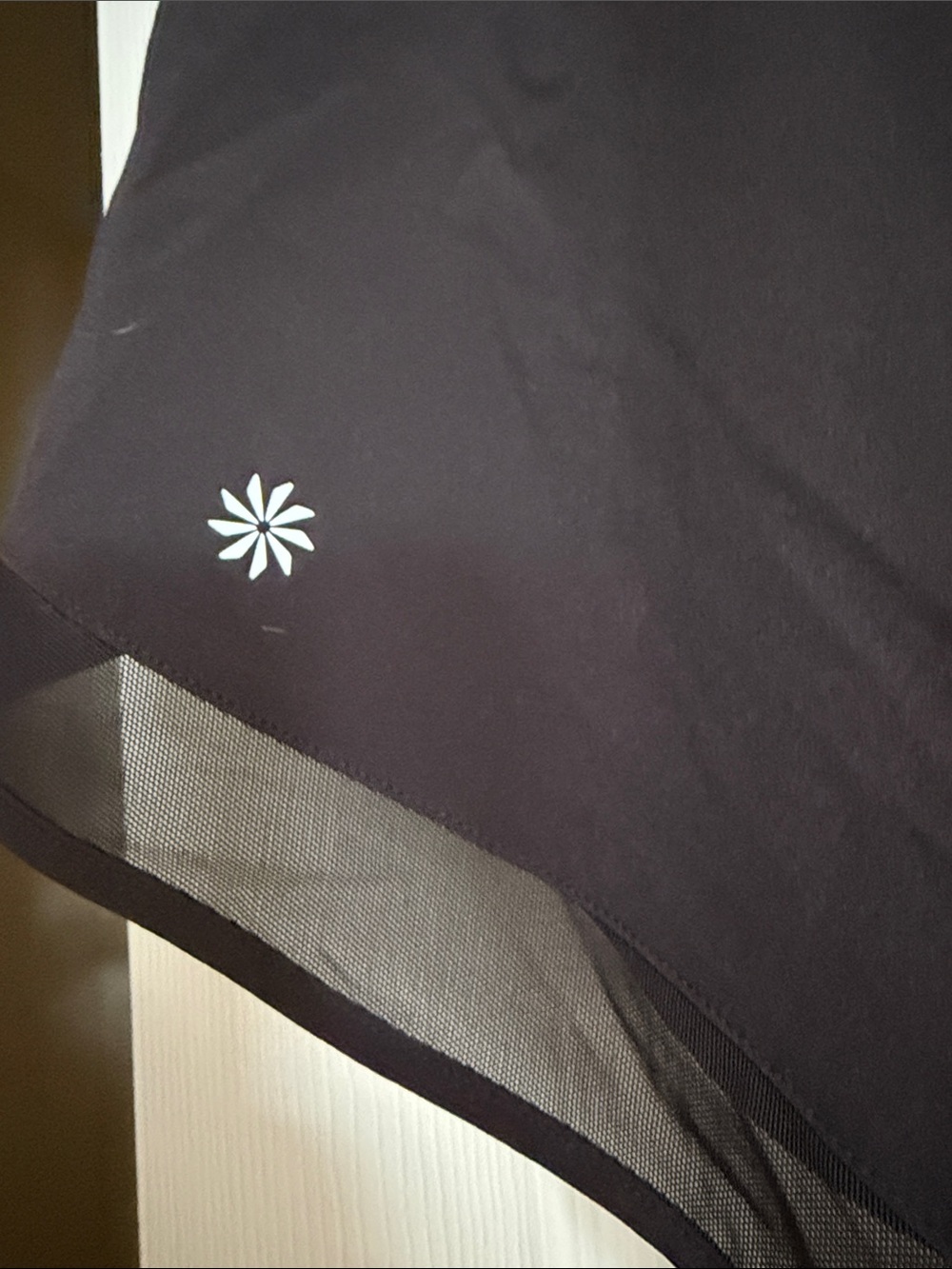 Athleta Mesh Racer Shorts - Picture 5 of 6